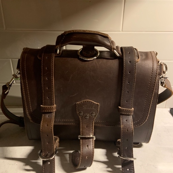 Original saddleback med laptop/ briefcase - Picture 2 of 2